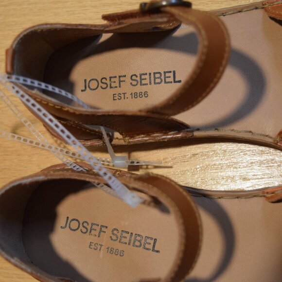 Josef Seibel Women's Sz 38 Rosalie 04 Shoes Orange Kombi New Without Box US 7 - Picture 4 of 10
